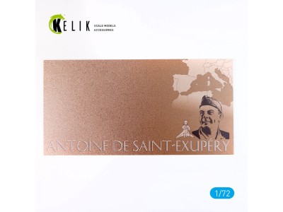 Saint-Exupery - Base - Acrylic 3 mm (180 x 357 mm) (210 g) 