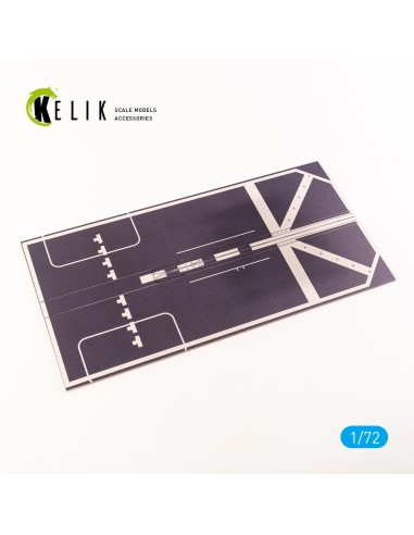 Mogami-Class Frigate Deck (Full version) - Base - Acrylic 3 mm (180 x 357 mm) (210 g) 