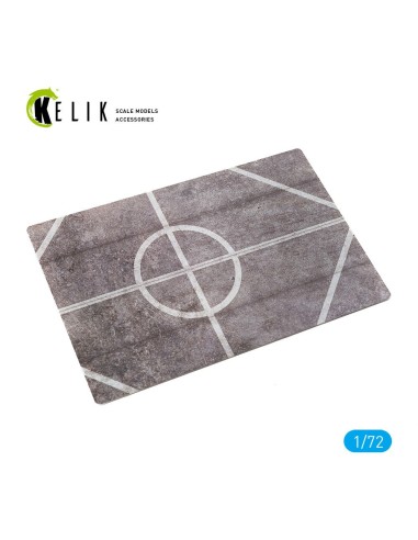 Ukrainian Border Guard Helipad (Zmiyinyy Island) - Acrylic 3 mm (180 x 280 mm) (170 g) 