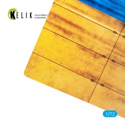 Concrete plates With Ukrainian flag - Acrylic 3 mm (280 x 180 mm) (170 g)  2