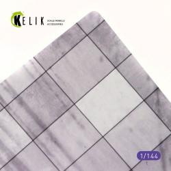 Civil Concrete runway Base - Acrylic 3 mm (280 x 180 mm) (170 g)  2