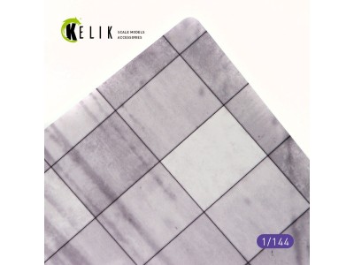 Civil Concrete runway Base - Acrylic 3 mm (280 x 180 mm) (170 g) 