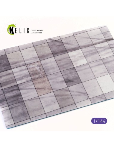 Civil Concrete runway Base - Acrylic 3 mm (280 x 180 mm) (170 g) 