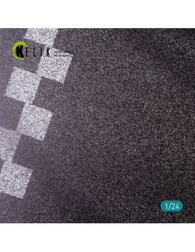 Asphalt road 24 Hours of Le Mans type 1 Base - Acrylic 3 mm (180 x 357 mm) 