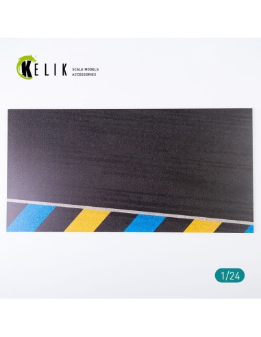 Asphalt road 24 Hours of Le Mans type 2 Base - Acrylic 3 mm (180 x 357 mm) 