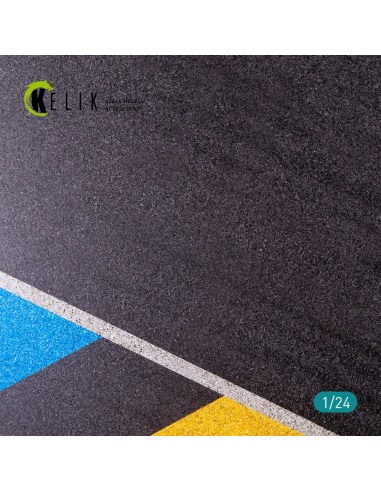 Asphalt road 24 Hours of Le Mans type 2 Base - Acrylic 3 mm (180 x 357 mm) 