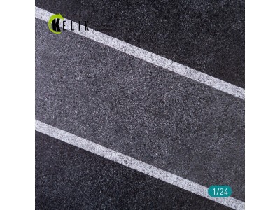 Asphalt road 24 Hours of Le Mans type 3 Base - Acrylic 3 mm (180 x 357 mm) 