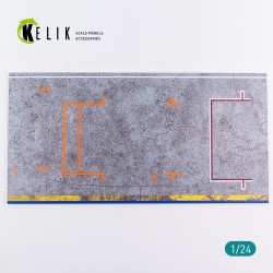 Pitstop 24 Hours of Le Mans type 1 Base - Acrylic 3 mm (180 x 357 mm) (210 g) 