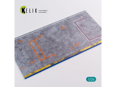 Pitstop 24 Hours of Le Mans type 1 Base - Acrylic 3 mm (180 x 357 mm) (210 g) 