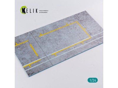 Pitstop 24 Hours of Le Mans type 2 Base - Acrylic 3 mm (180 x 357 mm) (210 g) 