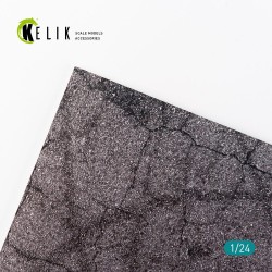 Cracked asphalt Base - Acrylic 3 mm (180 x 357 mm) (210 g)  2