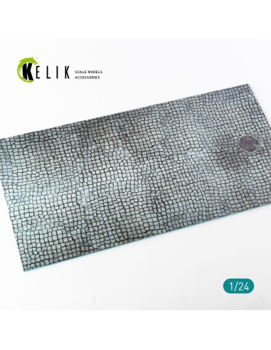 Paving stone road Base - Acrylic 3 mm (180 x 357 mm) (210 g) 