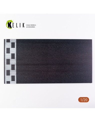 F1 Start Position Base - Acrylic 3 mm (180 x 357 mm) (210 g) (1/20) 