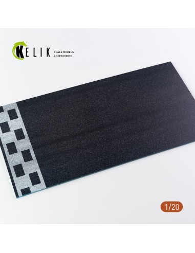 F1 Start Position Base - Acrylic 3 mm (180 x 357 mm) (210 g) (1/20) 