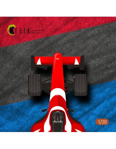 Paul Ricard Circuit Base - Acrylic 3 mm (180 x 357 mm) (210 g) (1/20) 