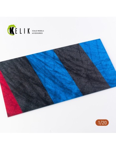 Paul Ricard Circuit Base - Acrylic 3 mm (180 x 357 mm) (210 g) (1/20) 