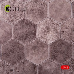 Cobblestone road 1910s-1930s Base - Acrylic 3 mm (280 x 180 mm) (170 g) 