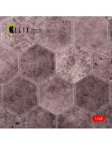 Cobblestone road 1910s-1930s Base - Acrylic 3 mm (280 x 180 mm) (170 g) 