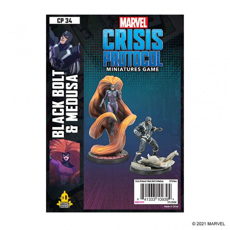 Black Bolt and Medusa