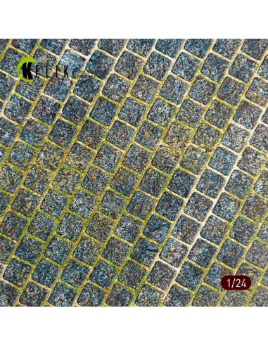 Cobblestone road 1910s-1930s Base - Acrylic 3 mm (280 x 180 mm) (170 g) 