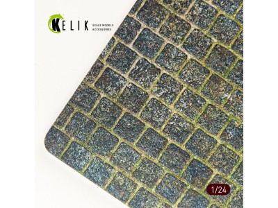 Cobblestone road 1910s-1930s Base - Acrylic 3 mm (280 x 180 mm) (170 g) 