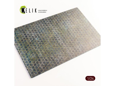Cobblestone road 1910s-1930s Base - Acrylic 3 mm (280 x 180 mm) (170 g) 