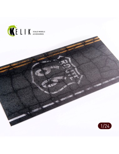 Route 66 - Base - Acrylic 3 mm (180 x 357 mm) (210 g) 