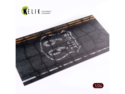 Route 66 - Base - Acrylic 3 mm (180 x 357 mm) (210 g) 