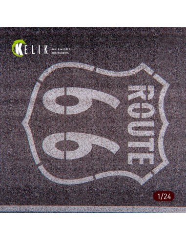 Route 66 - Base - Acrylic 3 mm (180 x 357 mm) (210 g) 
