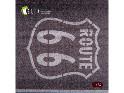 Route 66 - Base - Acrylic 3 mm (180 x 357 mm) (210 g) 