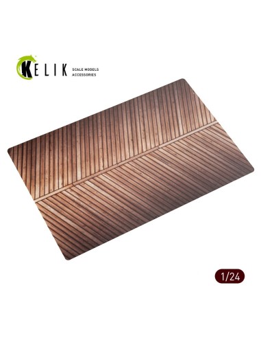 Wooden Bridge (Ostland Bridge 1943) - Base - Acrylic 3 mm (280 x 180 mm) (170 g) 