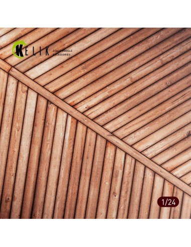 Wooden Bridge (Ostland Bridge 1943) - Base - Acrylic 3 mm (280 x 180 mm) (170 g) 