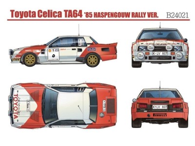 Toyota TA64 Celica '85 Haspengouw Rally Ver. 
