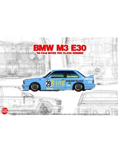 BMW M3 E30 '90 FUJI INTER TEC CLASS WINNER 