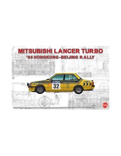 Mitsubishi Lancer 2000 turbo Hongkong Beijin Rally'85 