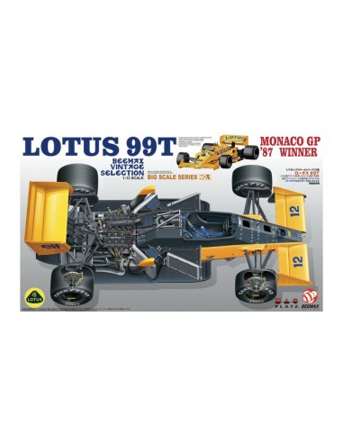 Lotus 99T 1987 World Champion Monaco GP#12 