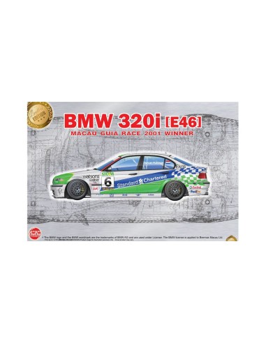 BMW 320i E46 Touring Macau 2001 Winner 