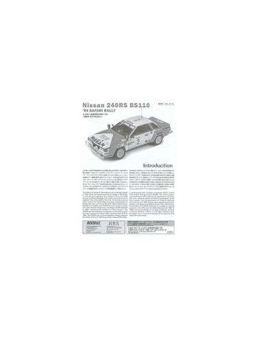 Nissan 240RS BS110 '84 Safari Rally 