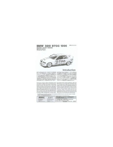 BMW 320i BTCC Brands Hatch 1996 Winner 