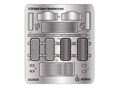 S1 Rally Montecarlo Grade Up parts 