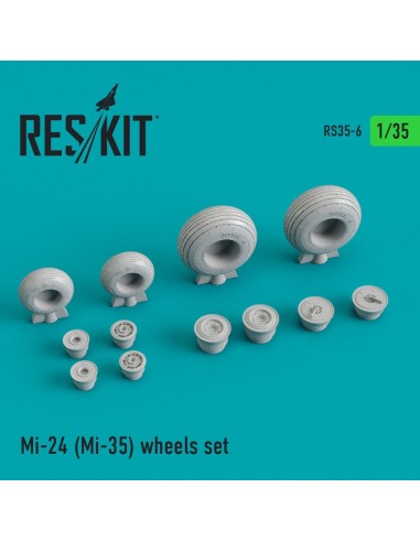 Mi-24/Mi-35 wheels set 