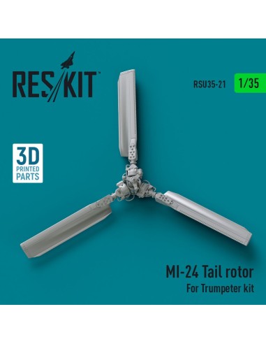 Mi-24 tail rotor for Trumpeter kit (3D printed) 