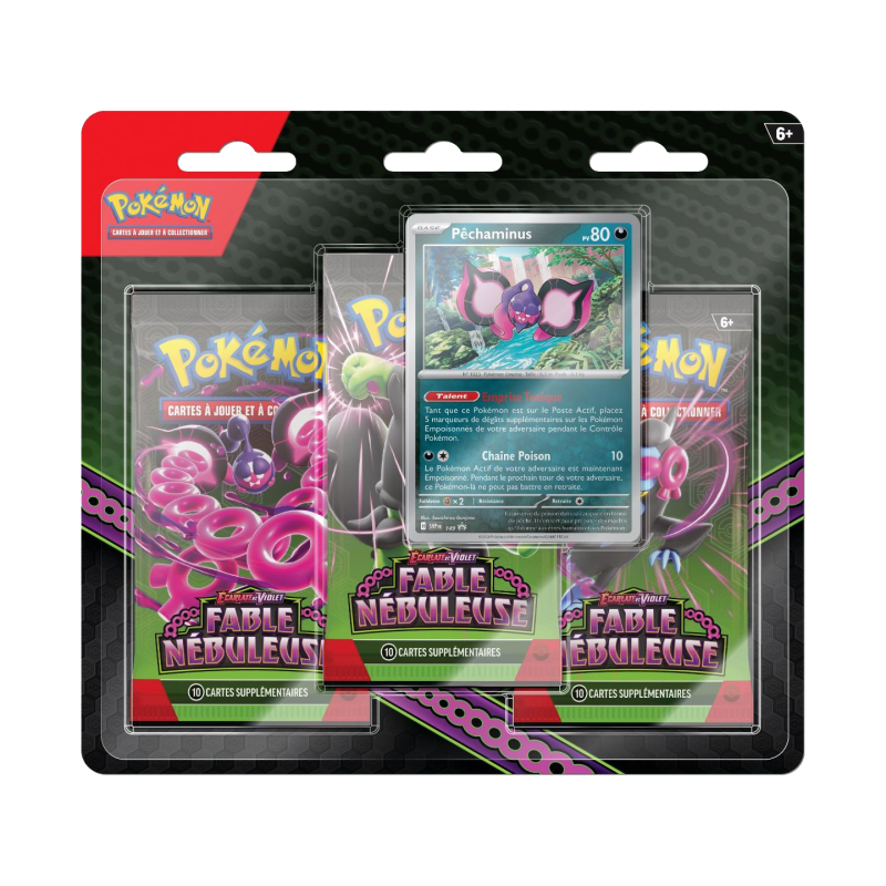 TRI PACK CARTE PROMO PÉCHAMINUS