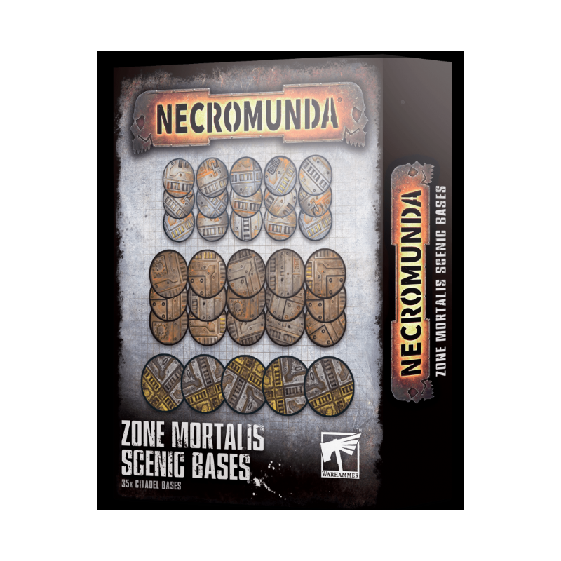 NECROMUNDA ZONE MORTALIS SCENIC BASES