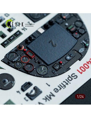 Spitfire Mk VIII interior 3D decals for Airfix kit 