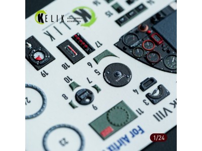 Spitfire Mk VIII interior 3D decals for Airfix kit 