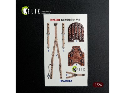 Spitfire Mk VIII interior 3D decals for Airfix kit 
