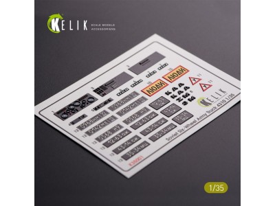ZiL-131 series interior and exterior 3D decals for any kit 