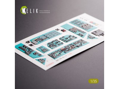 Mi-8MT/Mi-17 interior 3D decals for Trumpeter kit 