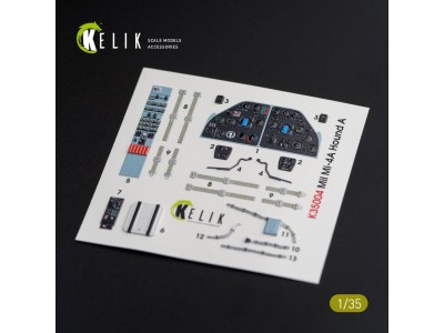 Mi-4 interior 3D decals for Trumpeter kit 